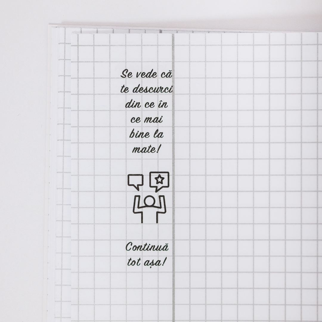 Caiet Interactiv Izzie de Matematică A4 (cu Formule)