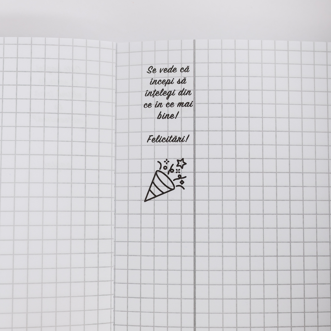 Setul Esențial la Română & Mate: 4 Caiete pentru Rezultate mai Bune