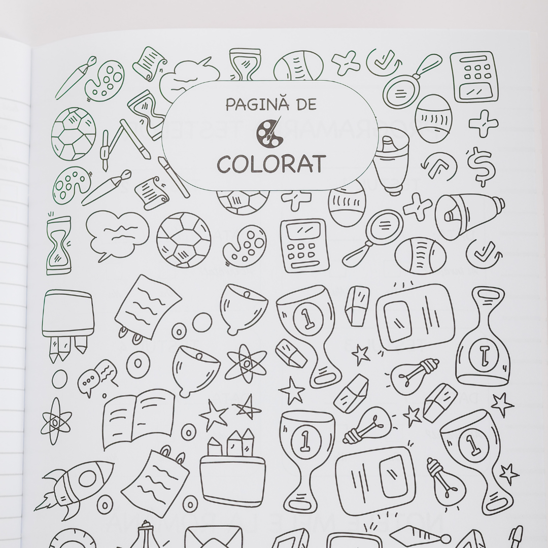 Setul Esențial la Română & Mate: 4 Caiete pentru Rezultate mai Bune