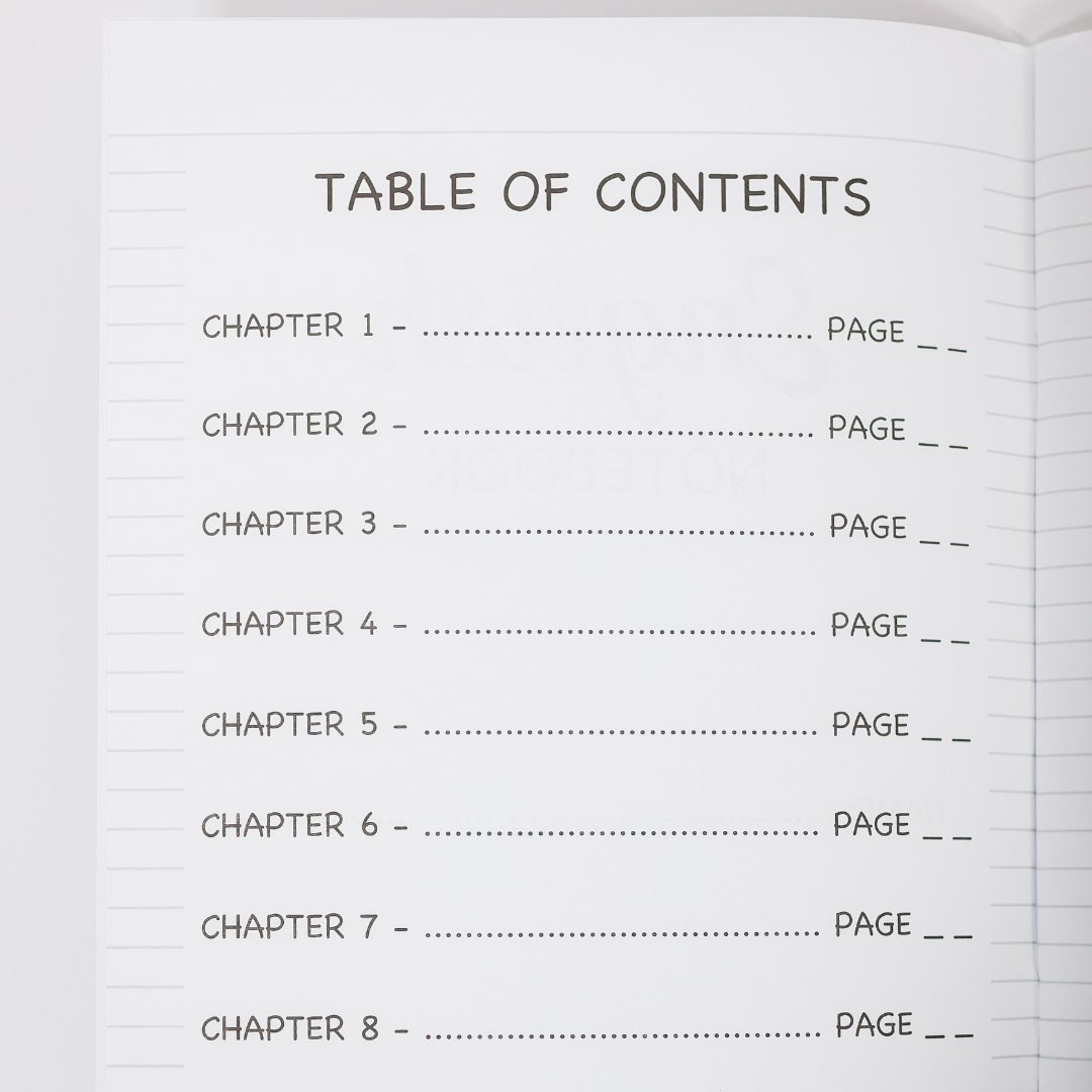 Caiet Izzie de Engleză A4 (cu Timpuri Verbale)