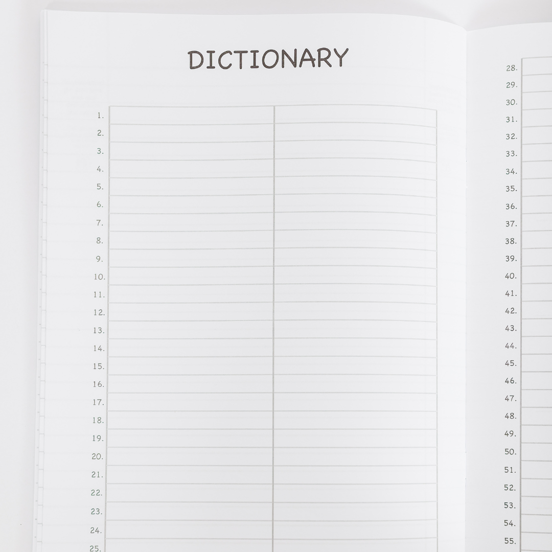 Caiet Izzie de Engleză A4 (cu Timpuri Verbale)