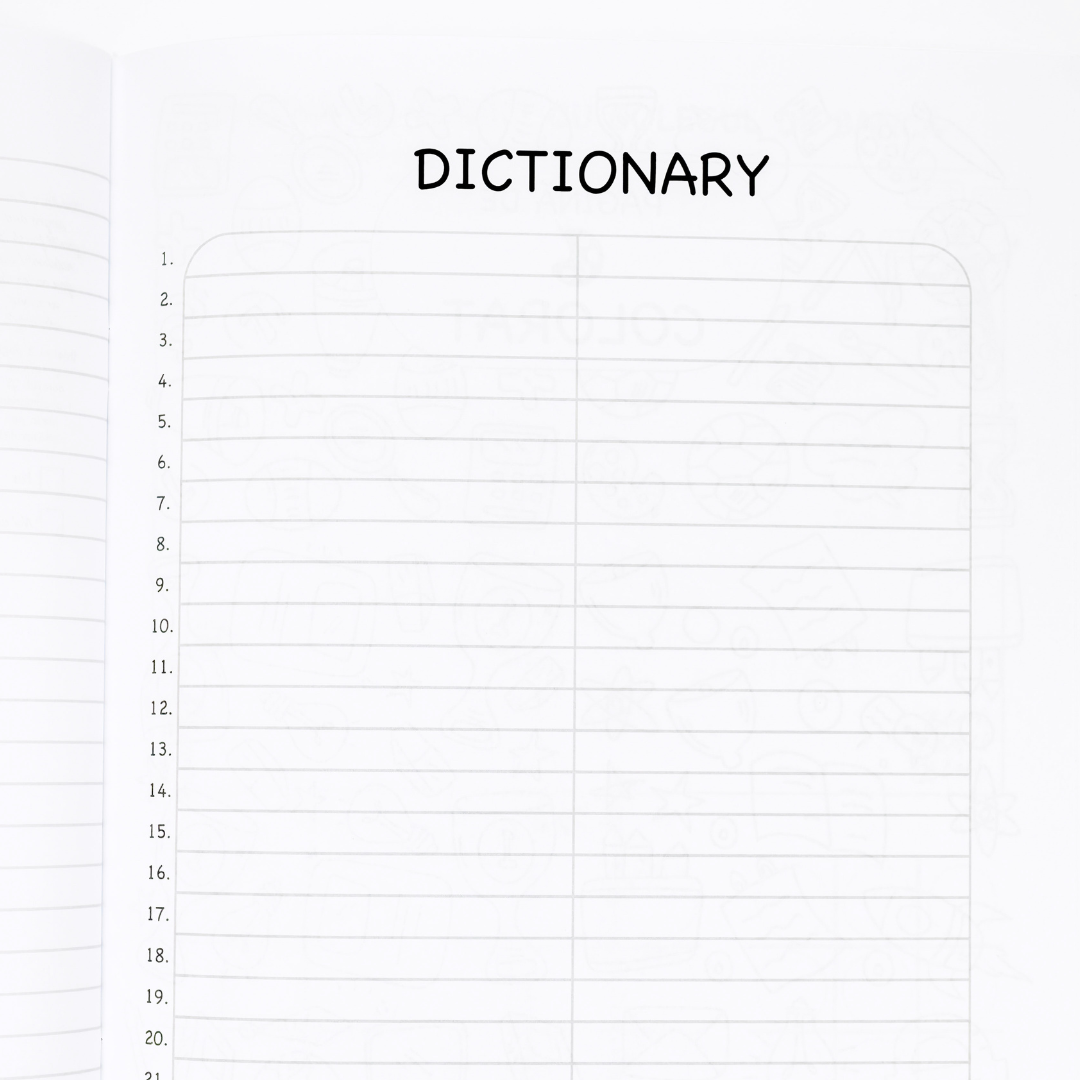 Caiet Izzie de Engleză A4 (cu Timpuri Verbale)