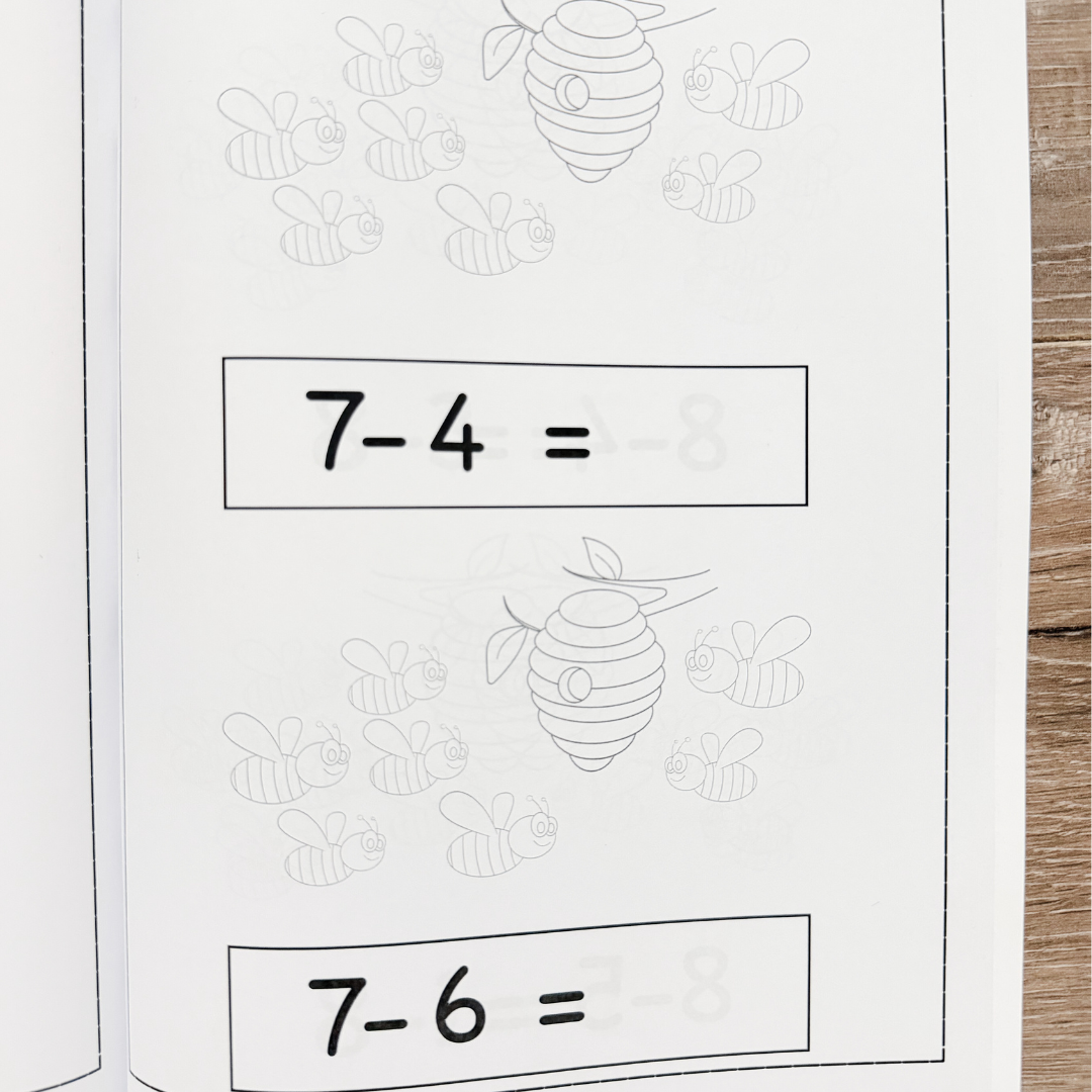Caiet de Mate pentru Preșcolari: Descoperă Matematica