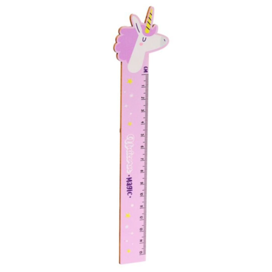 Riglă 15cm - Unicorn Magic (2 buc)