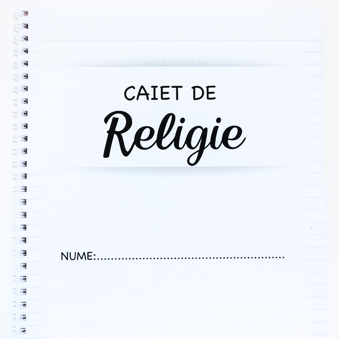 Caiet Izzie de Religie A4 (cu Teorie)