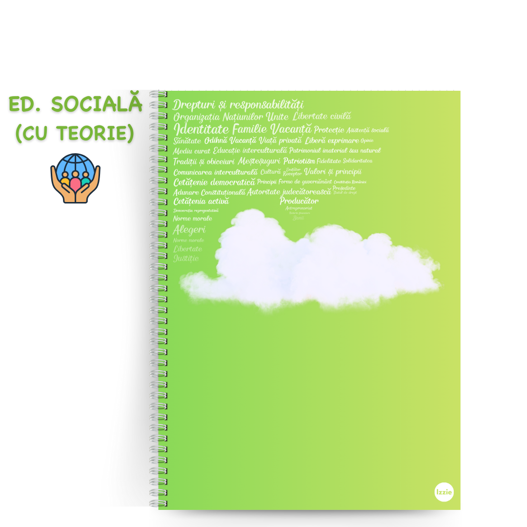 Caiet Izzie de Ed. Socială (cu Teorie)