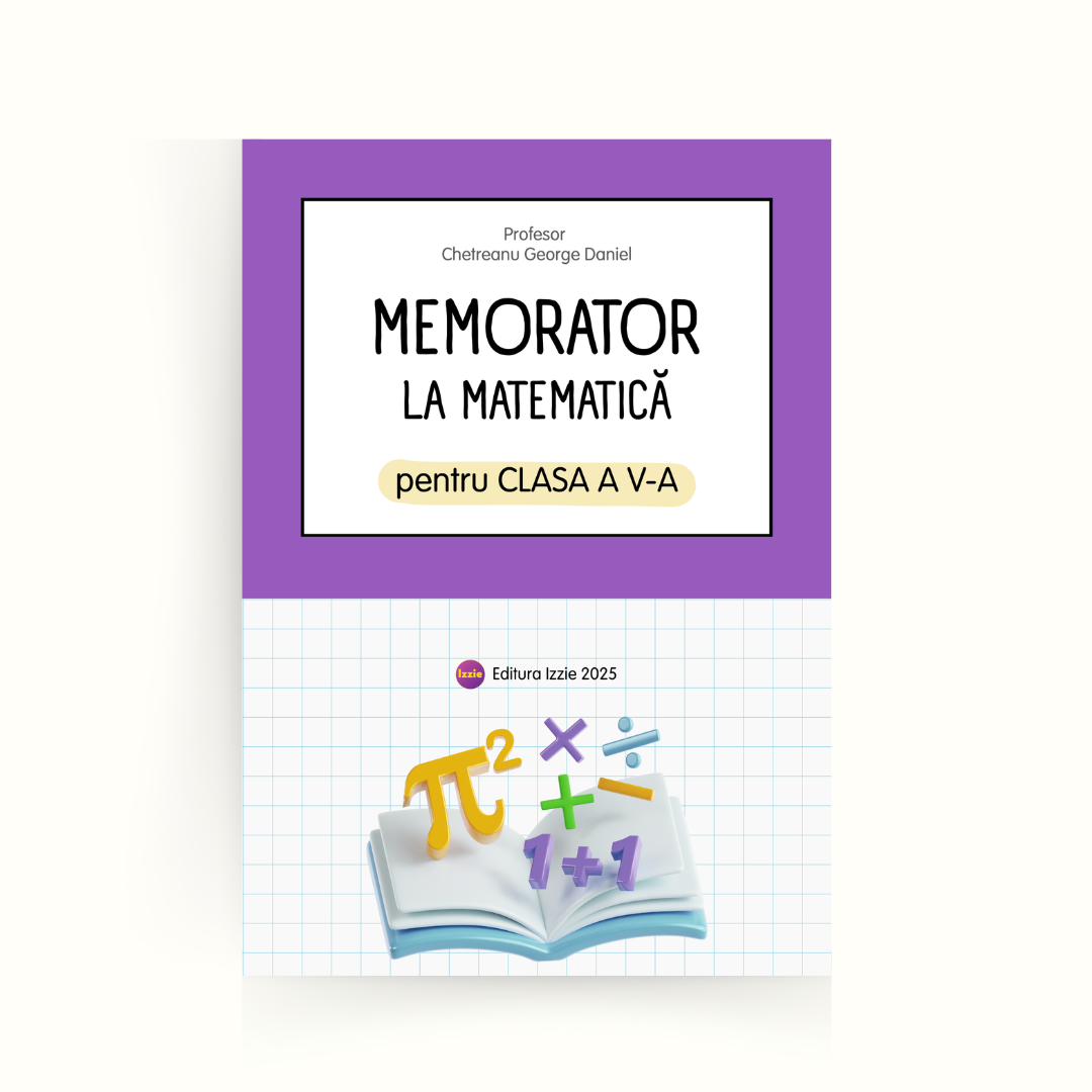 Memorator la Mate: clasa a V-a