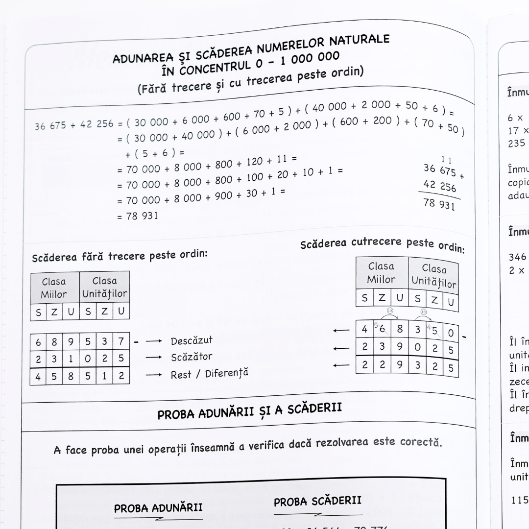 Pachet 4+1 GRATIS, Clasa a IV-a: 2 Caiete de Română, 2 Caiete de Mate + 1 GRATUIT Engleză