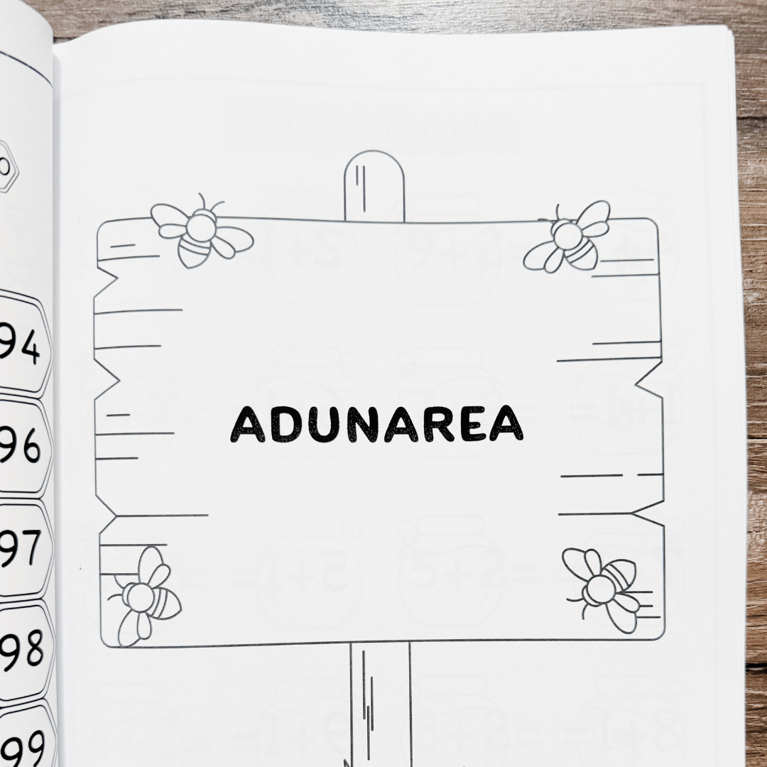 Pachet complet matematică 5–7 ani – Numere + Operații de bază