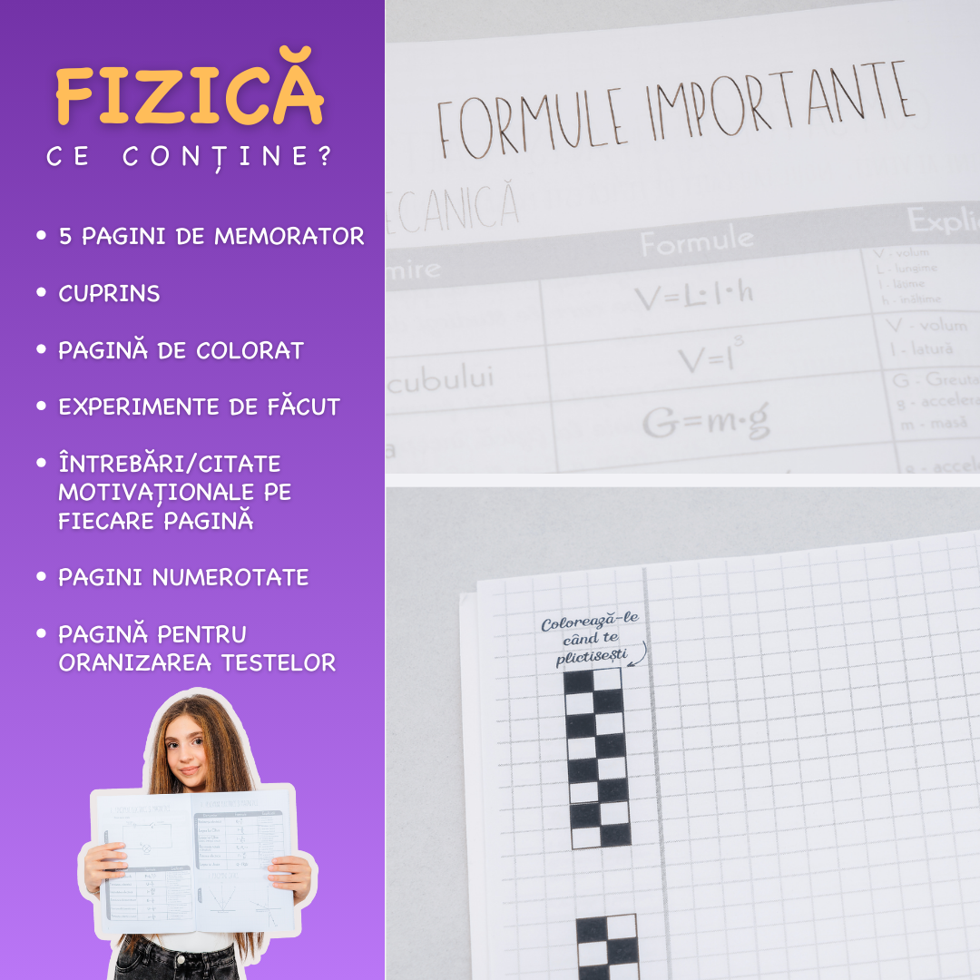 7+ 1 GRATIS: Pachet Personalizat de Caiete