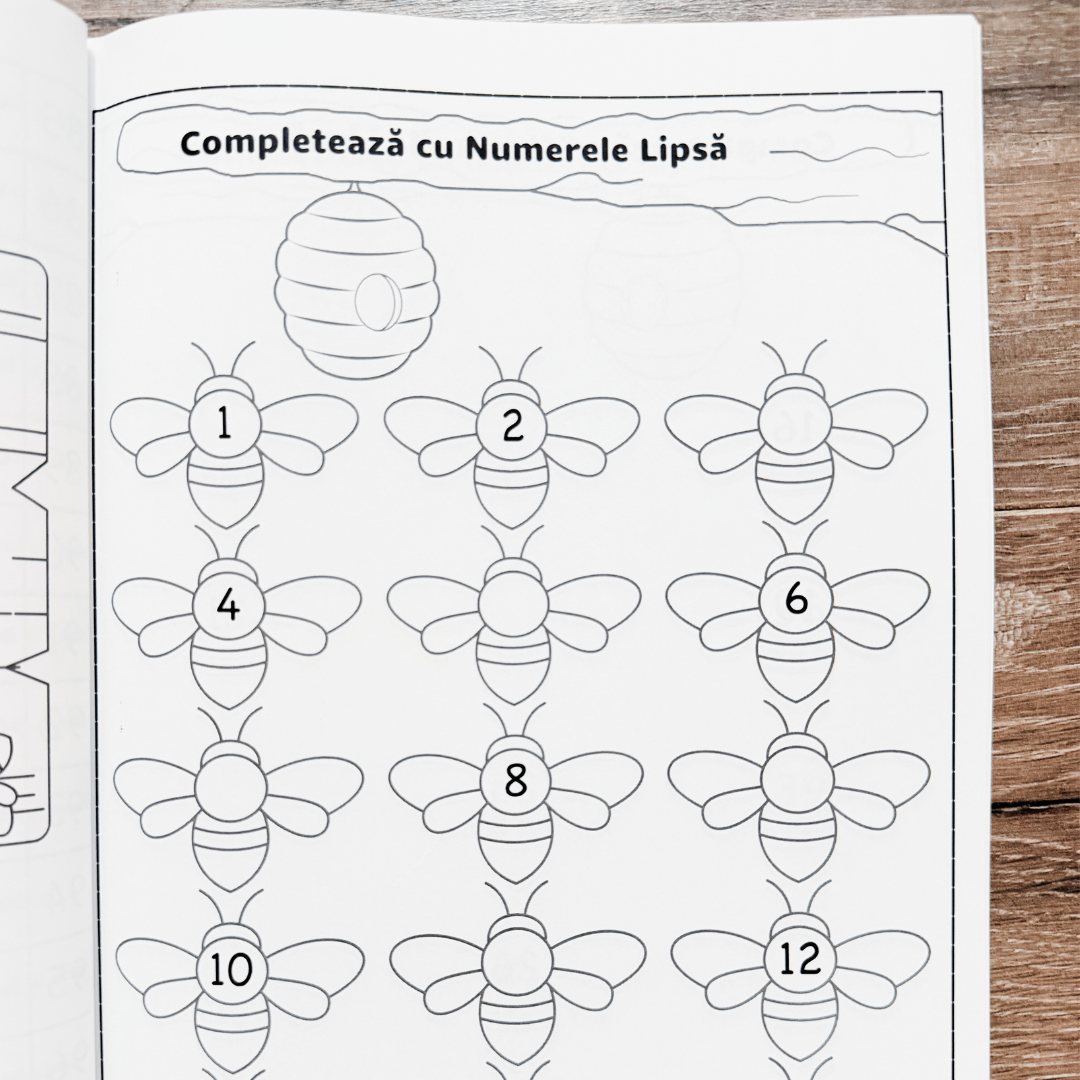 Pachet complet matematică 5–7 ani – Numere + Operații de bază