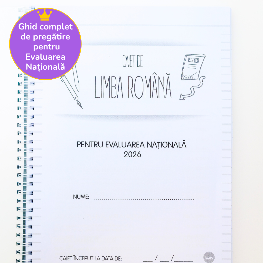 Caiet de lucru pentru Evaluarea Națională: Limba Română (clasa a VIII-a)