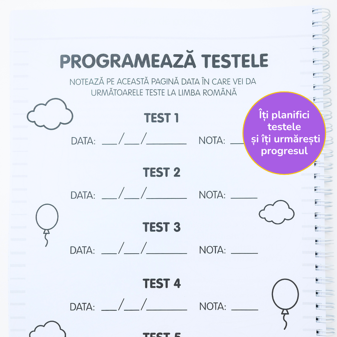 Pachet Pregătire Evaluarea Națioanlă: Limba Română + Algebră