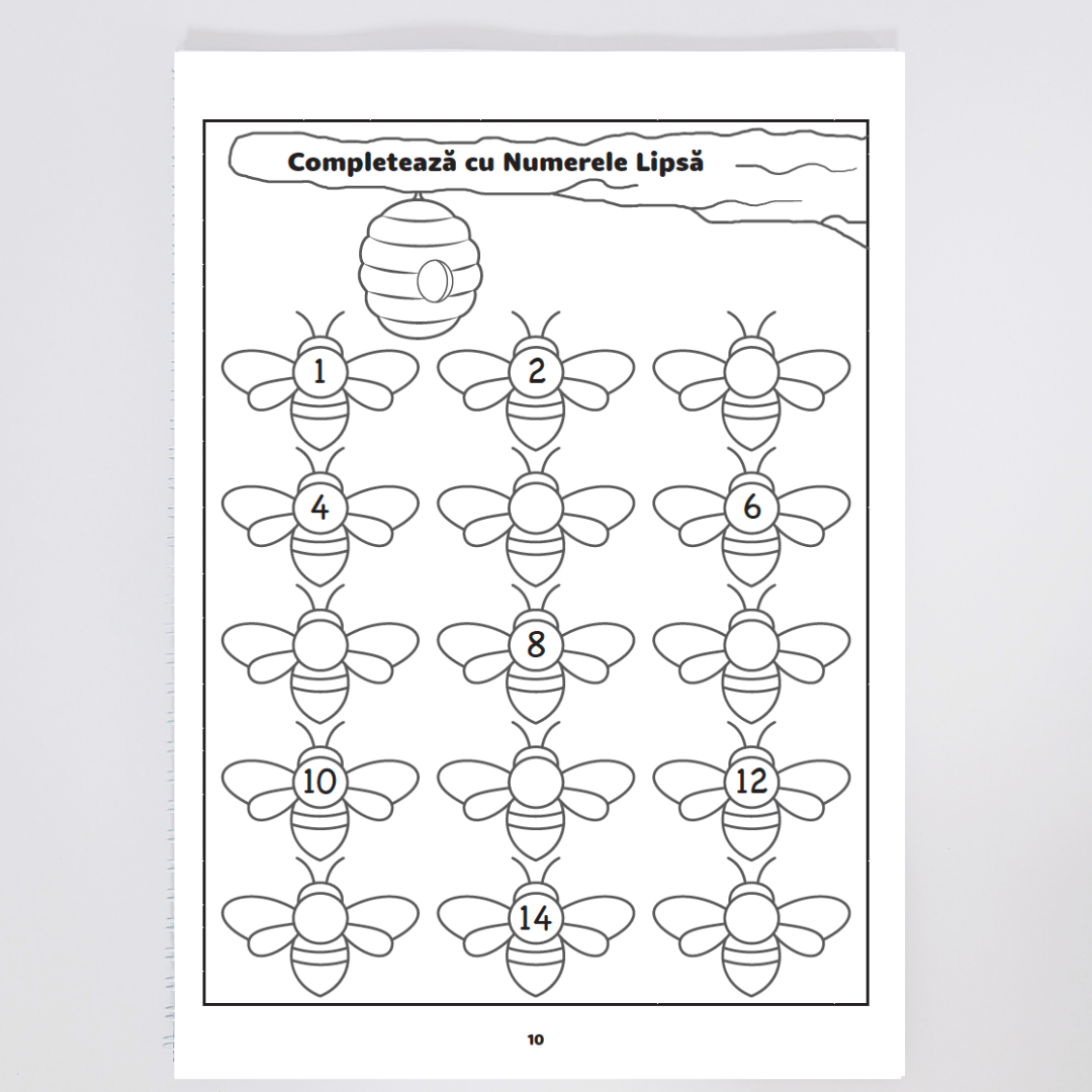 Pachet complet matematică 5–7 ani – Numere + Operații de bază