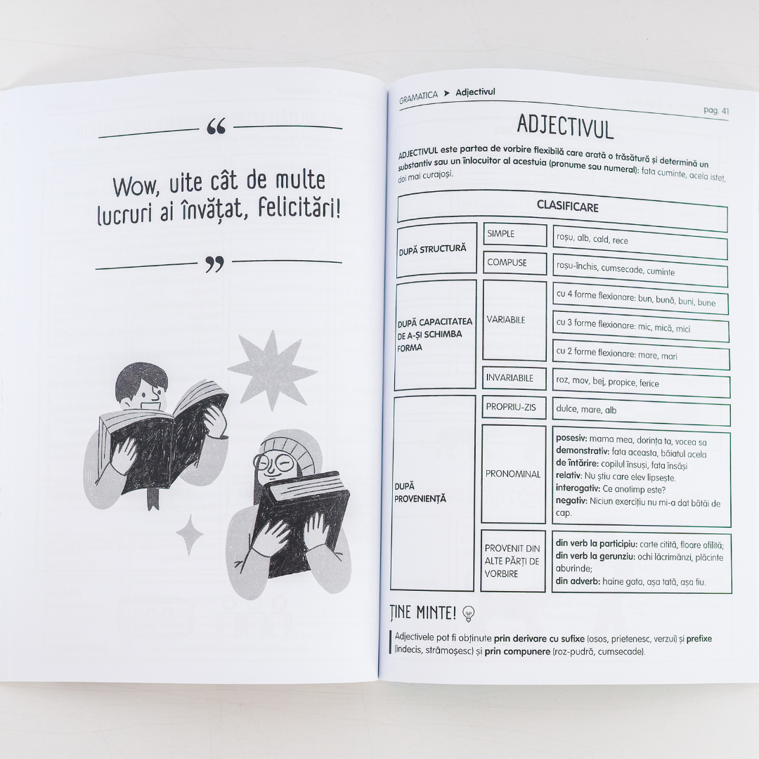 Memorator complet la Limba Română (Clasa a VIII-a)