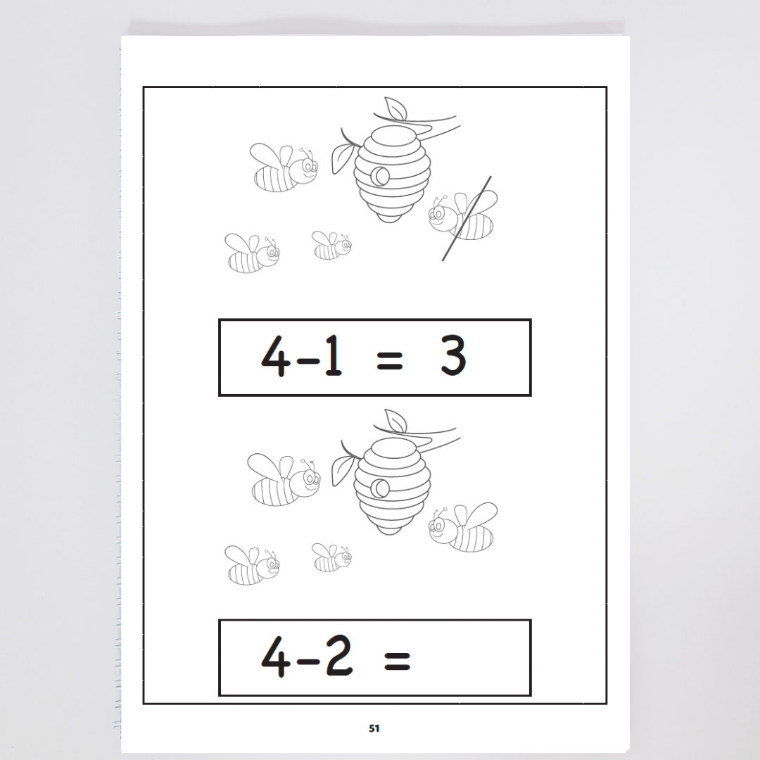 Caiet de Mate pentru Preșcolari: Descoperă Matematica