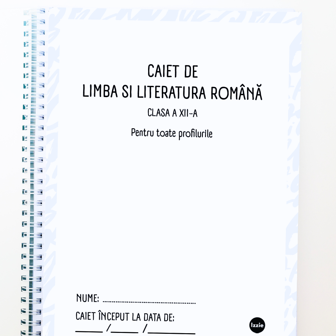 Caiet de Lucru pentru BAC – Limba și Literatura Română (clasa a XII-a)