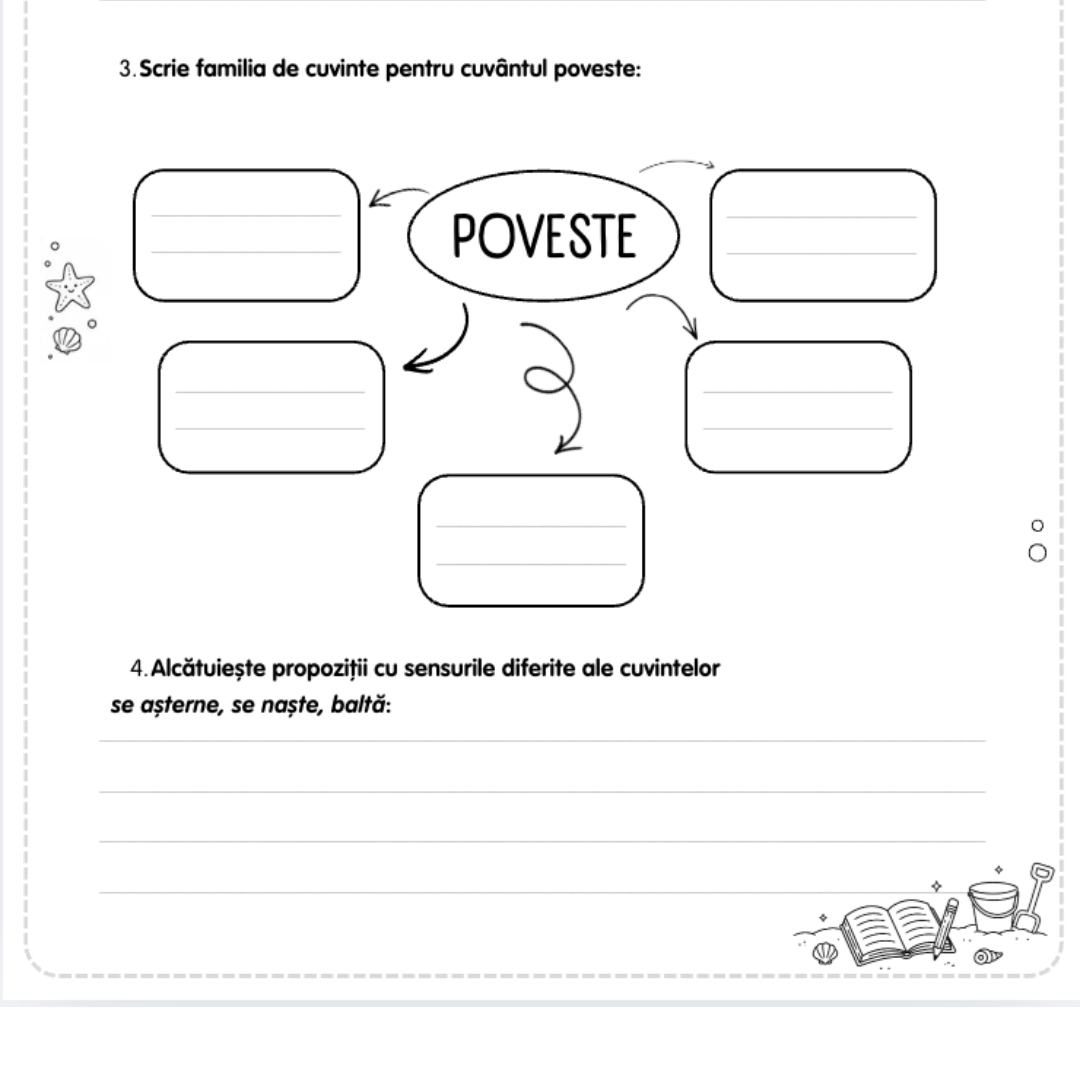 Pachet de Vacanță pentru clasa a IV-a