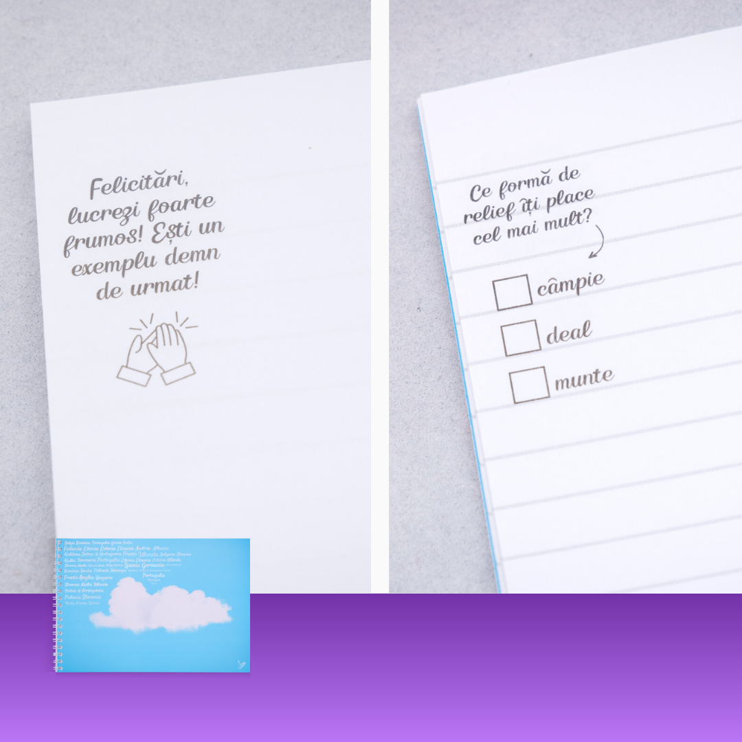 7+ 1 GRATIS: Pachet Personalizat de Caiete