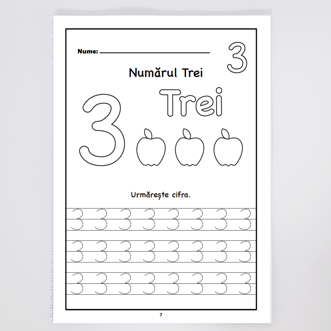 Pachet complet matematică 5–7 ani – Numere + Operații de bază