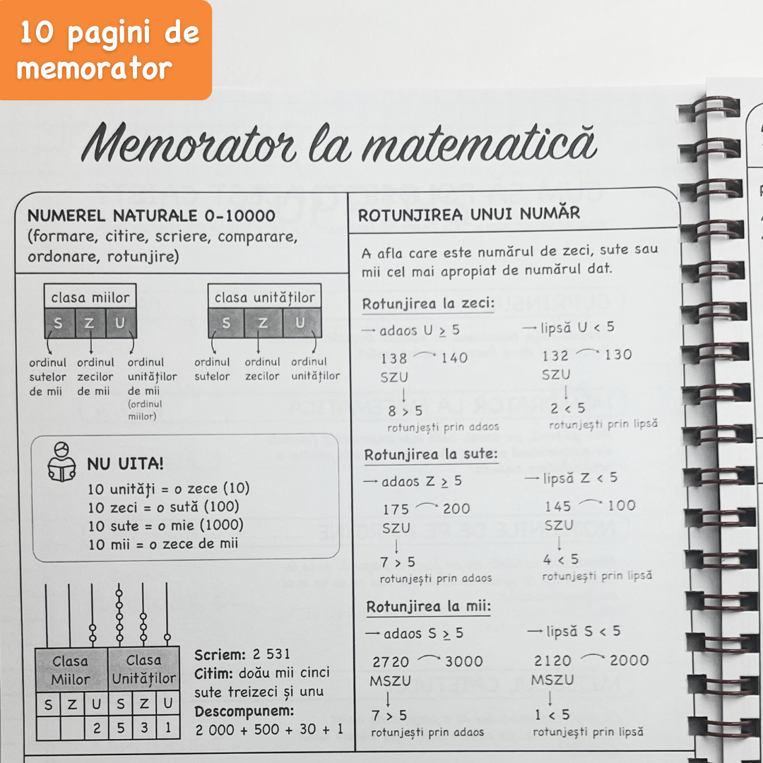 Set de Caiete Izzie de Mate: clasa a III-a