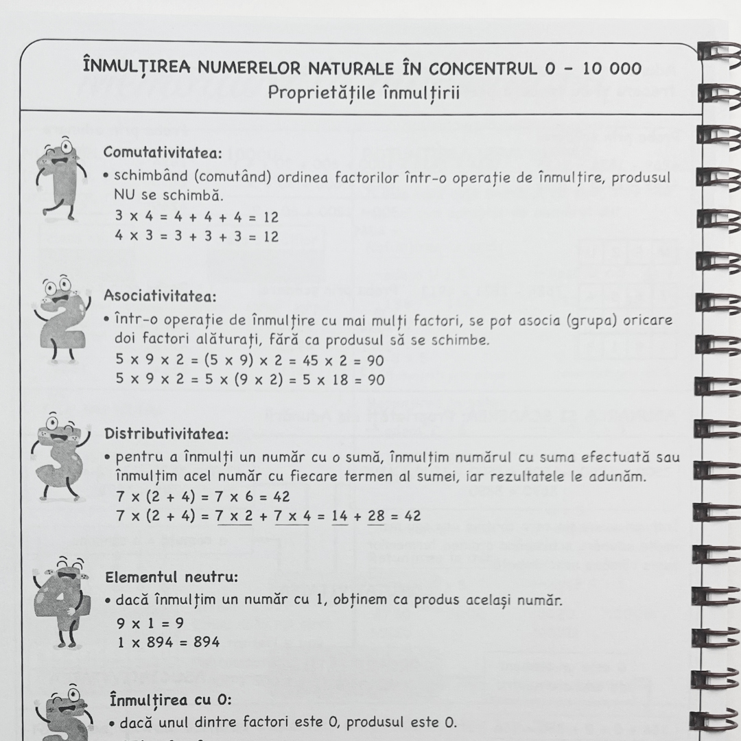 Set de Caiete Izzie de Mate: clasa a III-a