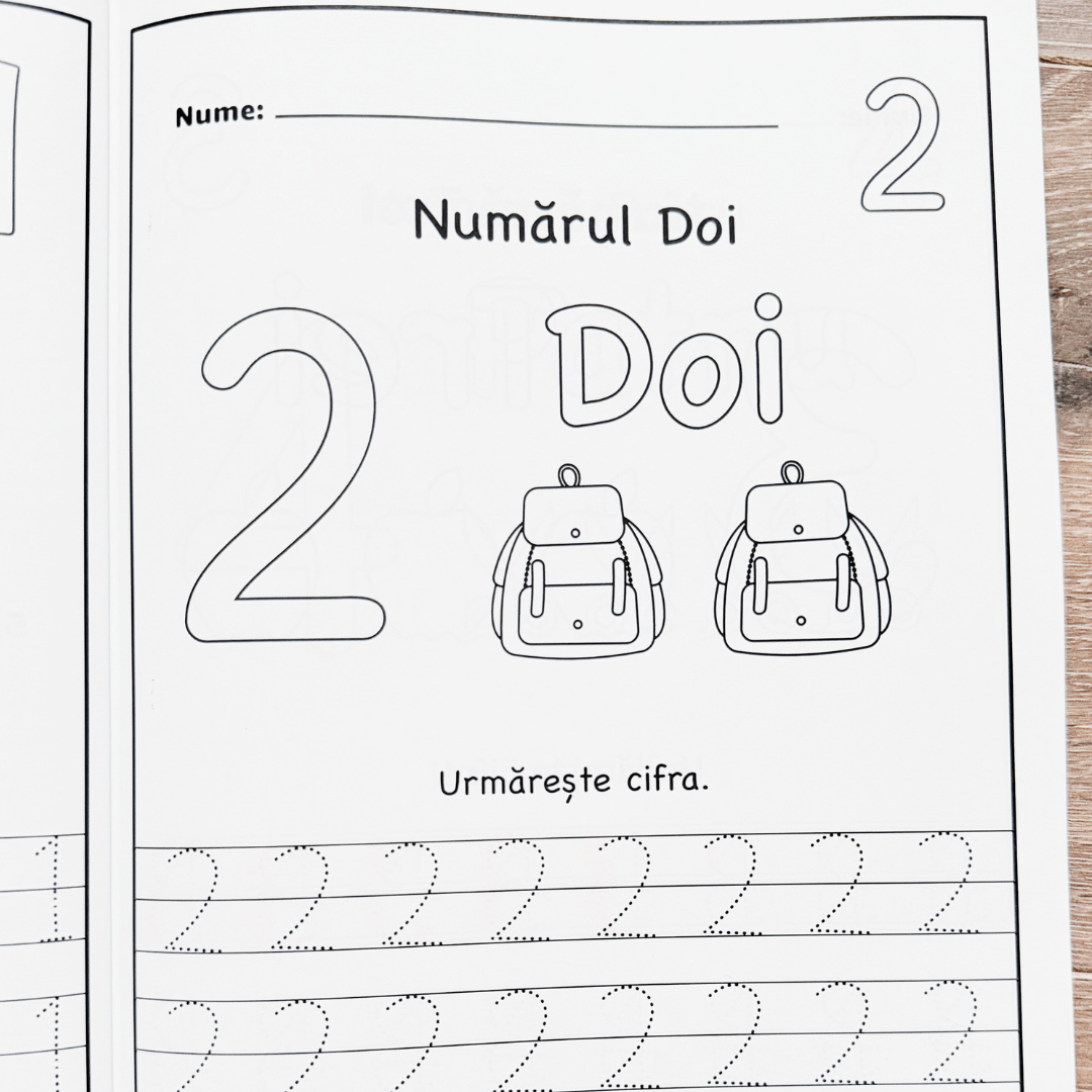 Pachet complet matematică 5–7 ani – Numere + Operații de bază