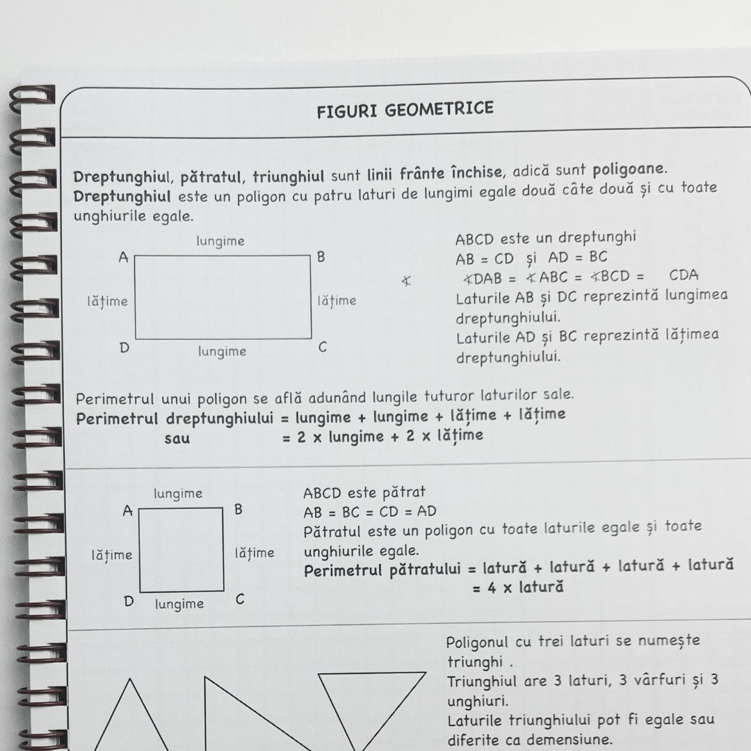 Set de Caiete Izzie de Mate: clasa a III-a