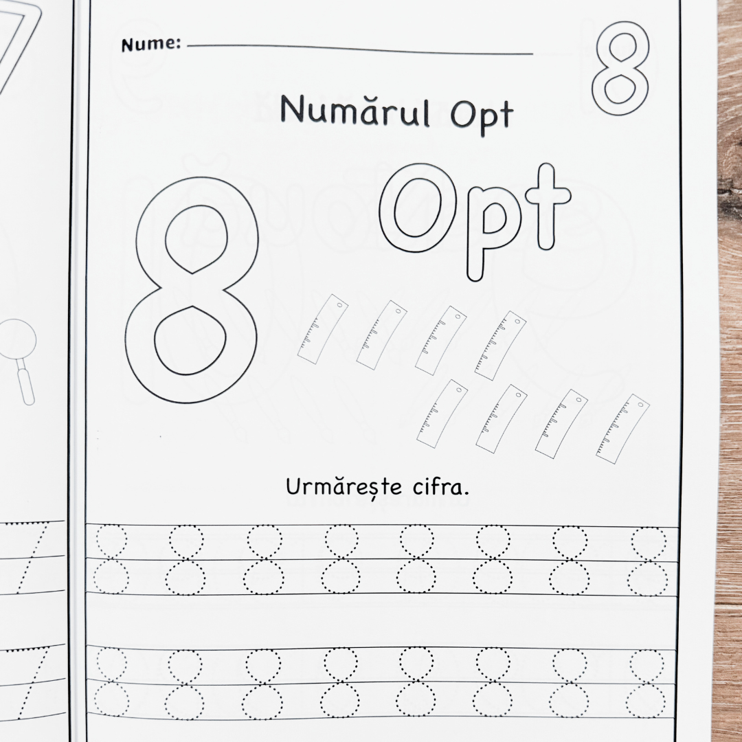 Pachet complet matematică 5–7 ani – Numere + Operații de bază