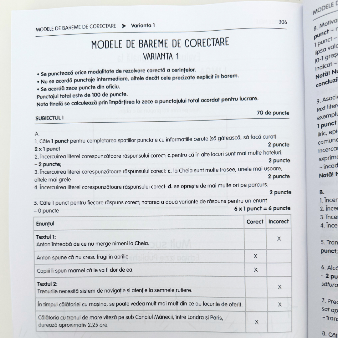 Pachet Pregătire Evaluarea Națională - Română & Matematică