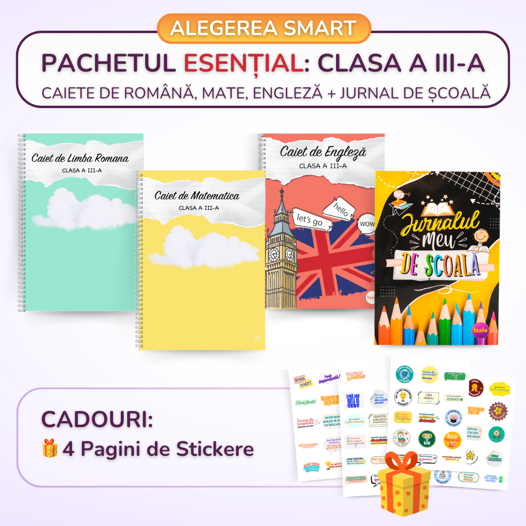Pachet Esențial Clasa a III-a