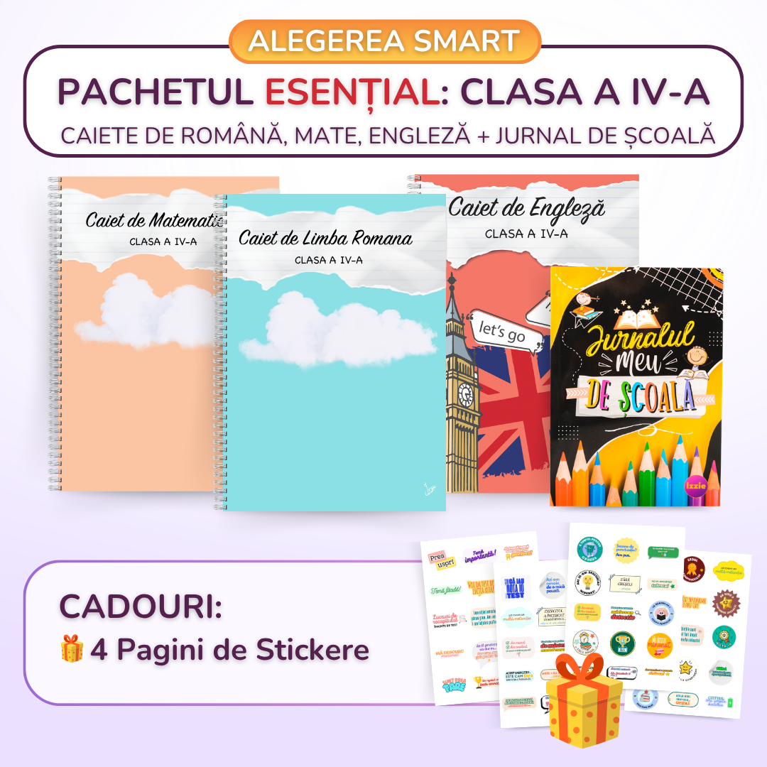 Pachetul Esențial Clasa a IV-a