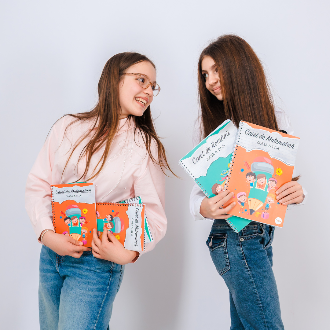Set de Caiete Izzie de Mate: clasa a III-a