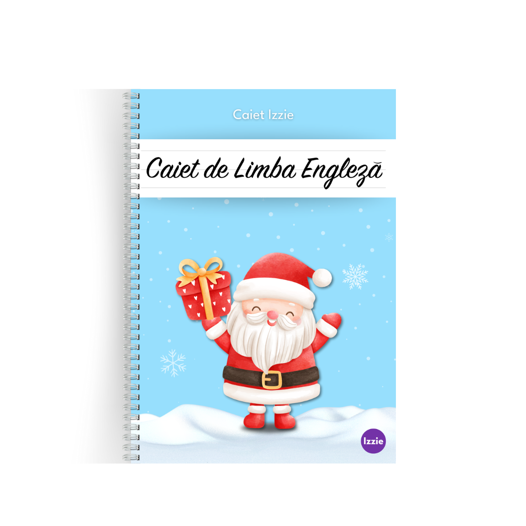 Set 3 Caiete de Crăciun: Română, Matematică și Engleză