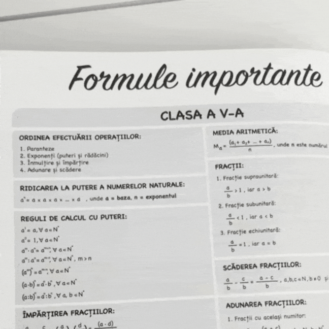 Setul Clasic: Română, Matematică + Limbi Străine