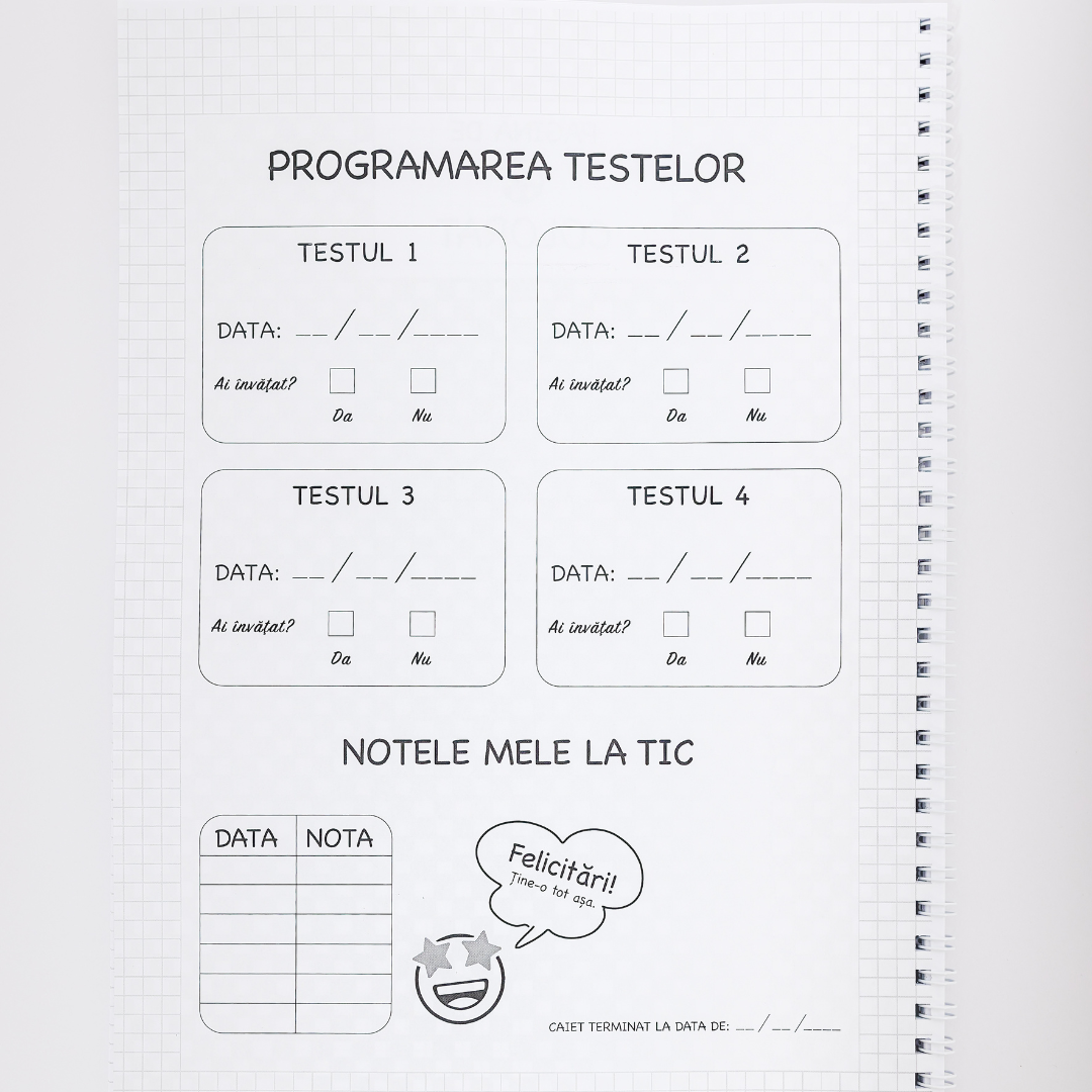 Caiet Izzie de T.I.C. (cu Teorie)