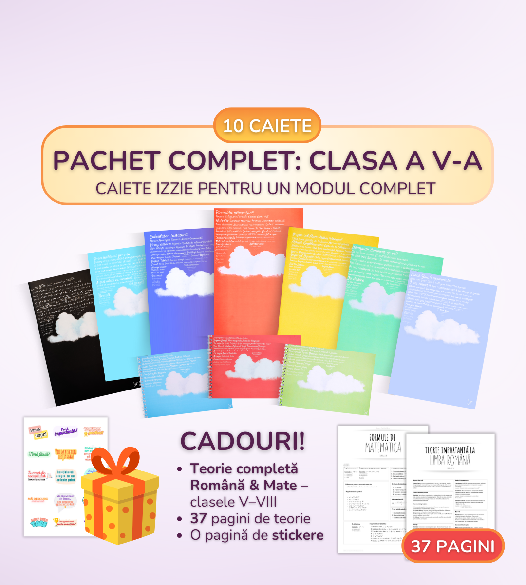 Pachetul Complet de Caiete Izzie