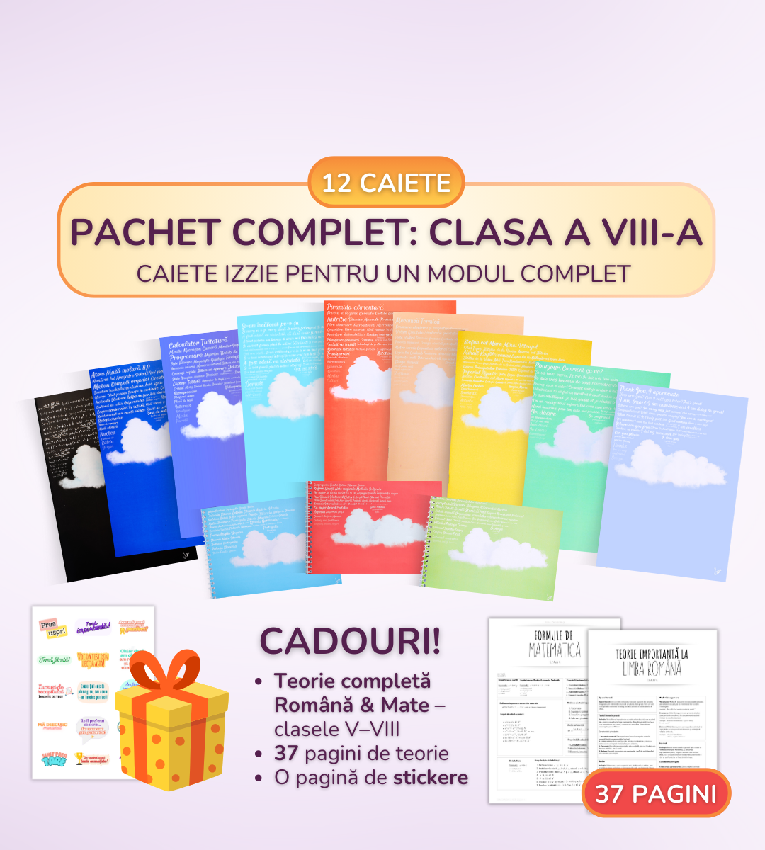 Pachetul Complet de Caiete Izzie