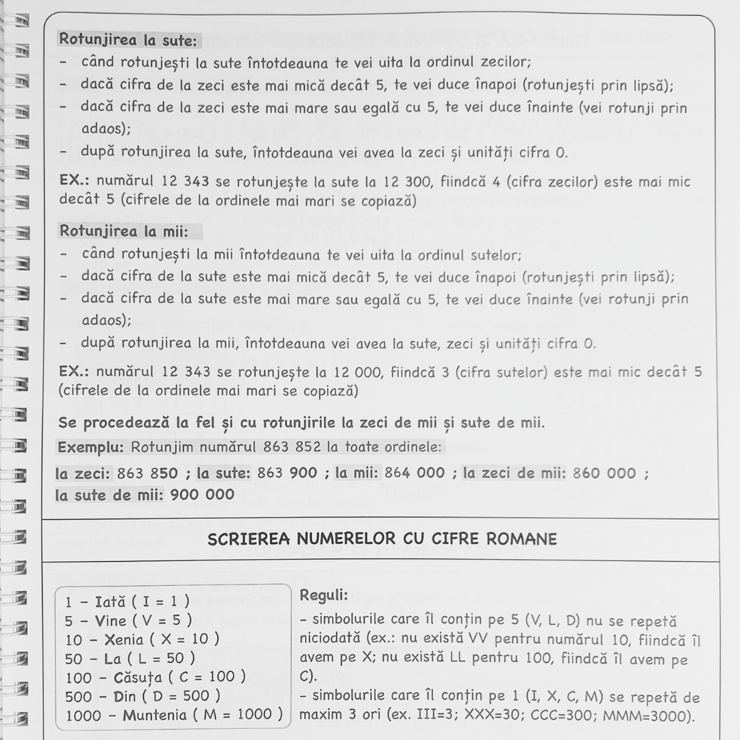Set complet clasa a IV-a: Română + Matematică