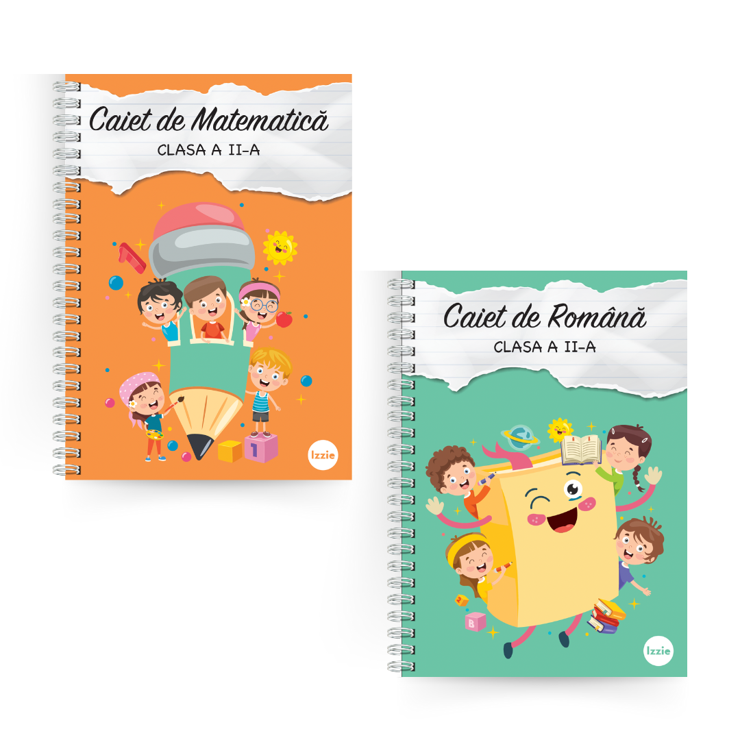 Set complet clasa a II-a: Română + Matematică
