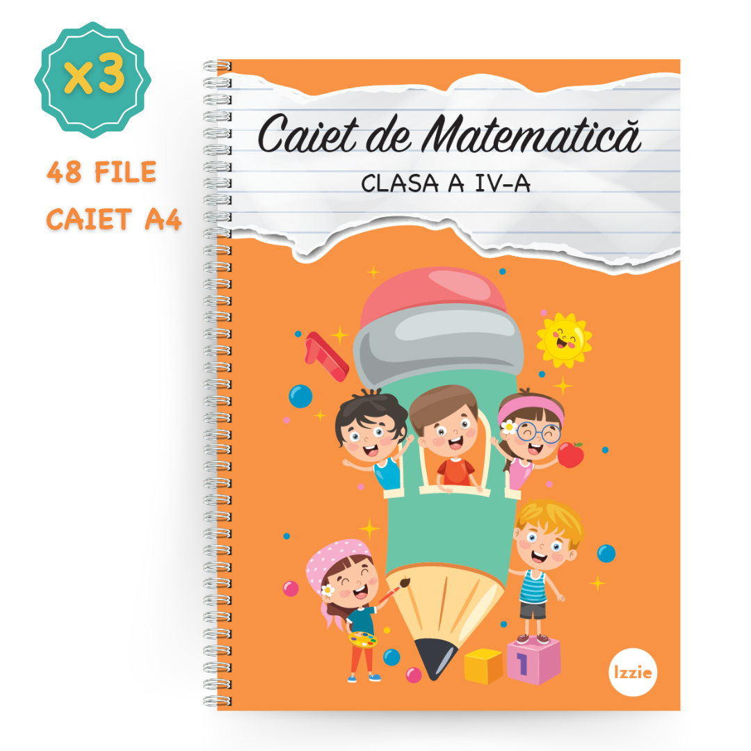 Set complet clasa a IV-a: Română + Matematică