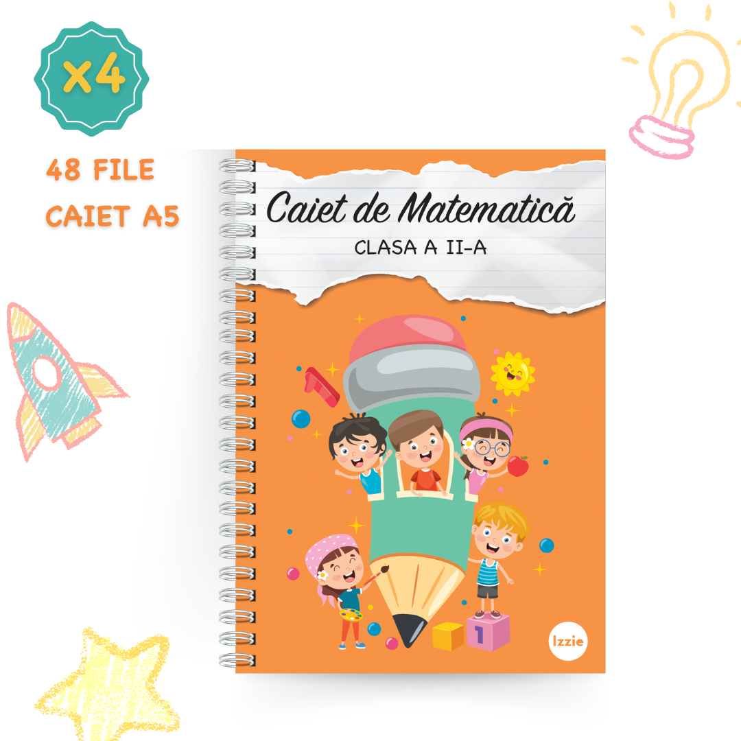 Set complet clasa a II-a: Română + Matematică