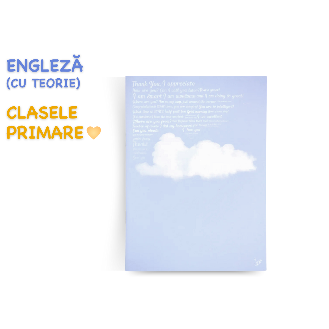 Caiet Interactiv Izzie de Engleză A5 (cu Teorie)