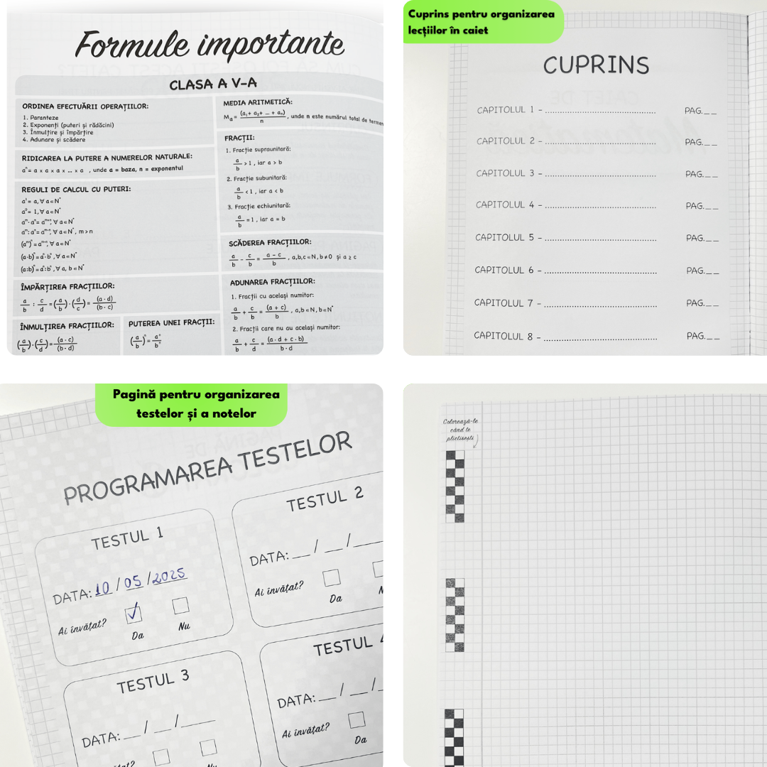 Pachet de Excelență pentru Clasa a V-a