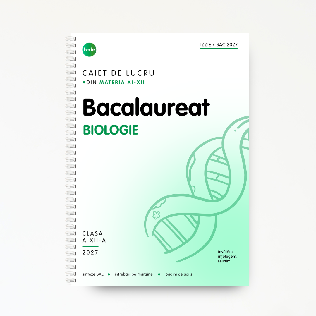 Caiet Izzie BAC – Biologie