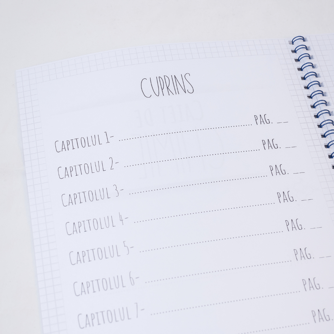 Caiet de Chimie (cu Formule) - Izzie Publishing