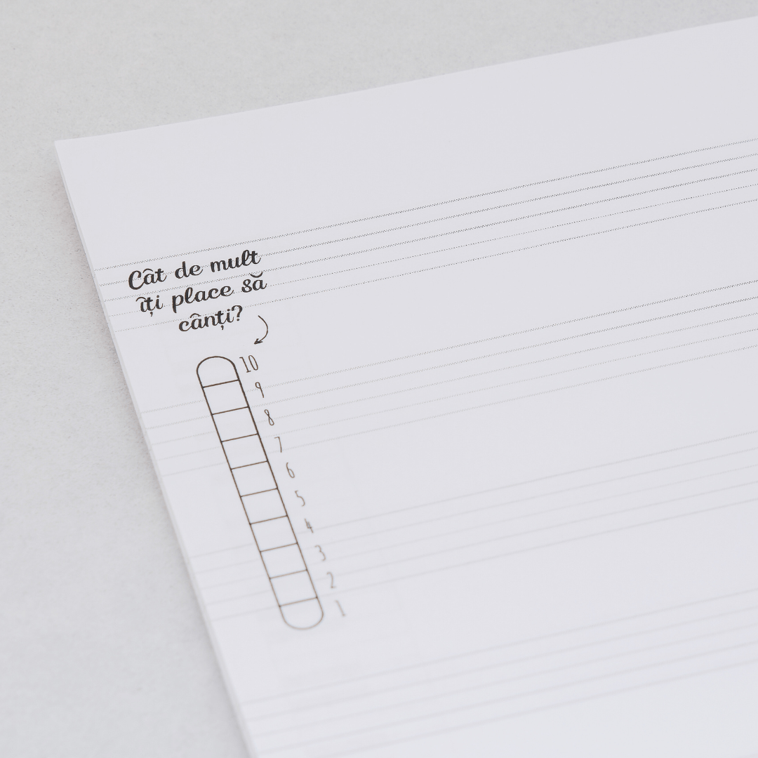 Caiet de Muzică - Izzie Publishing