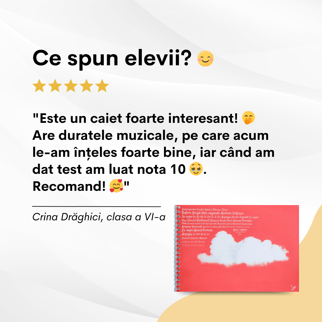 Caiet de Muzică - Izzie Publishing