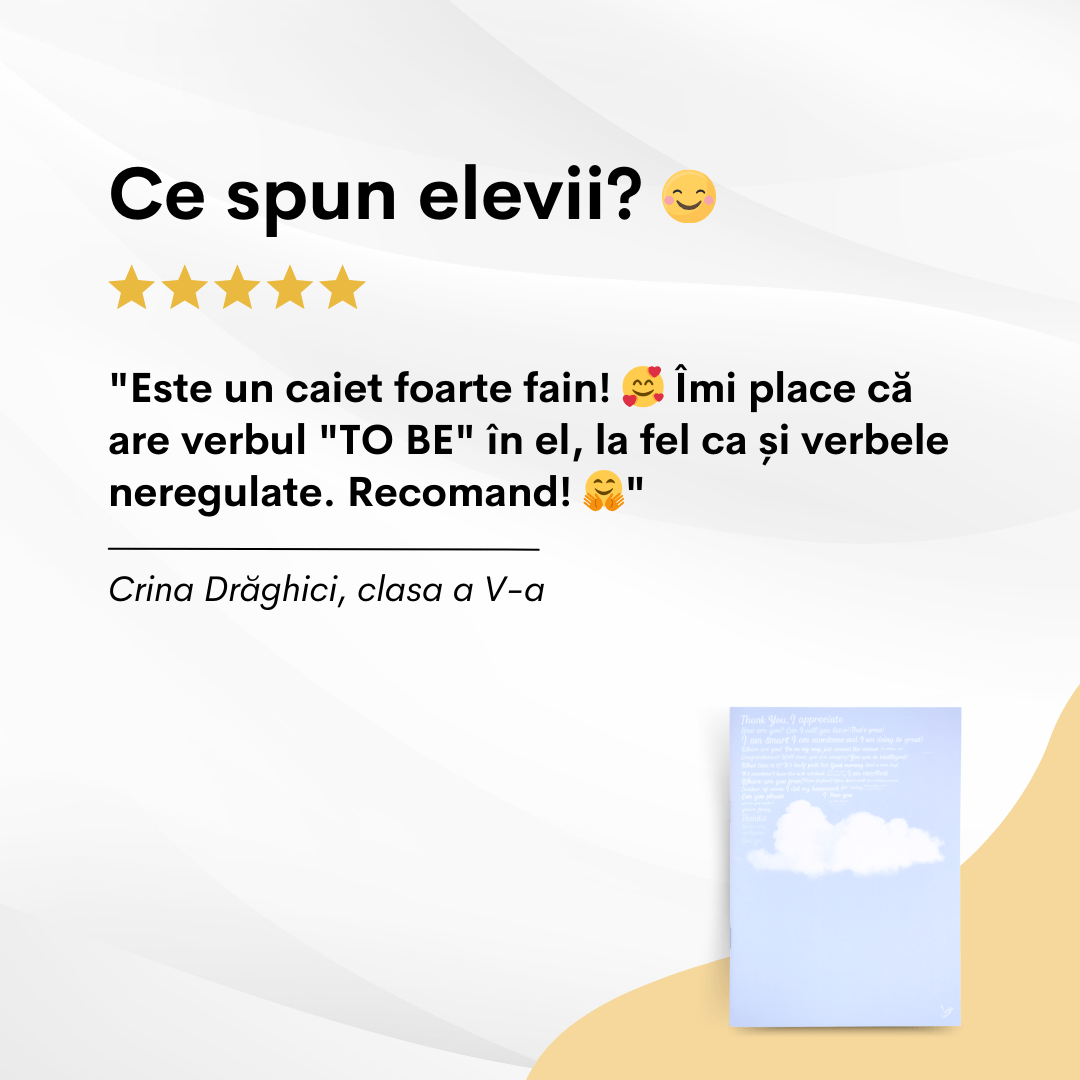 Caiet Mic de Engleză (A5) - Izzie Publishing