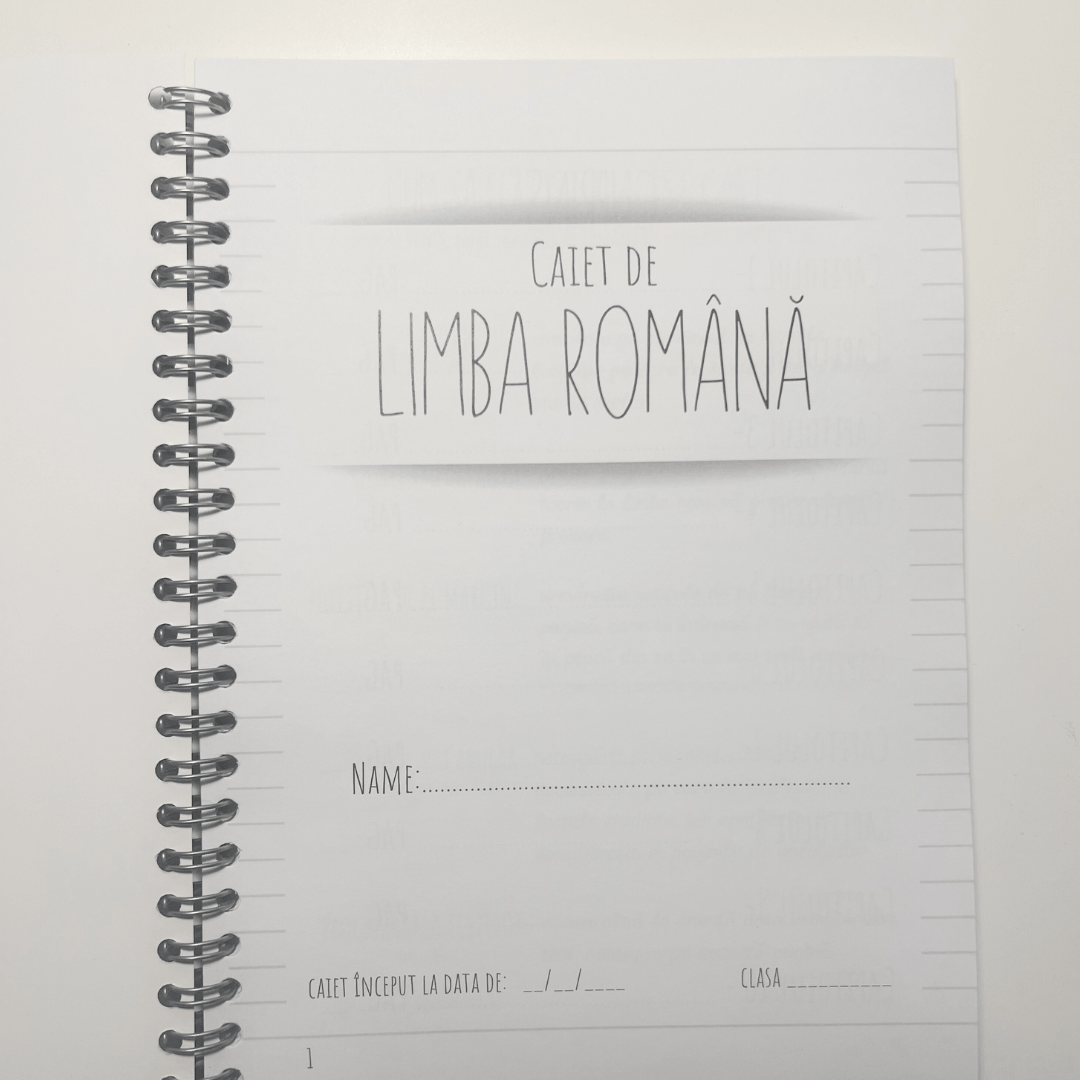 Caiet Mic de Română (pentru clasele primare) - Izzie Publishing